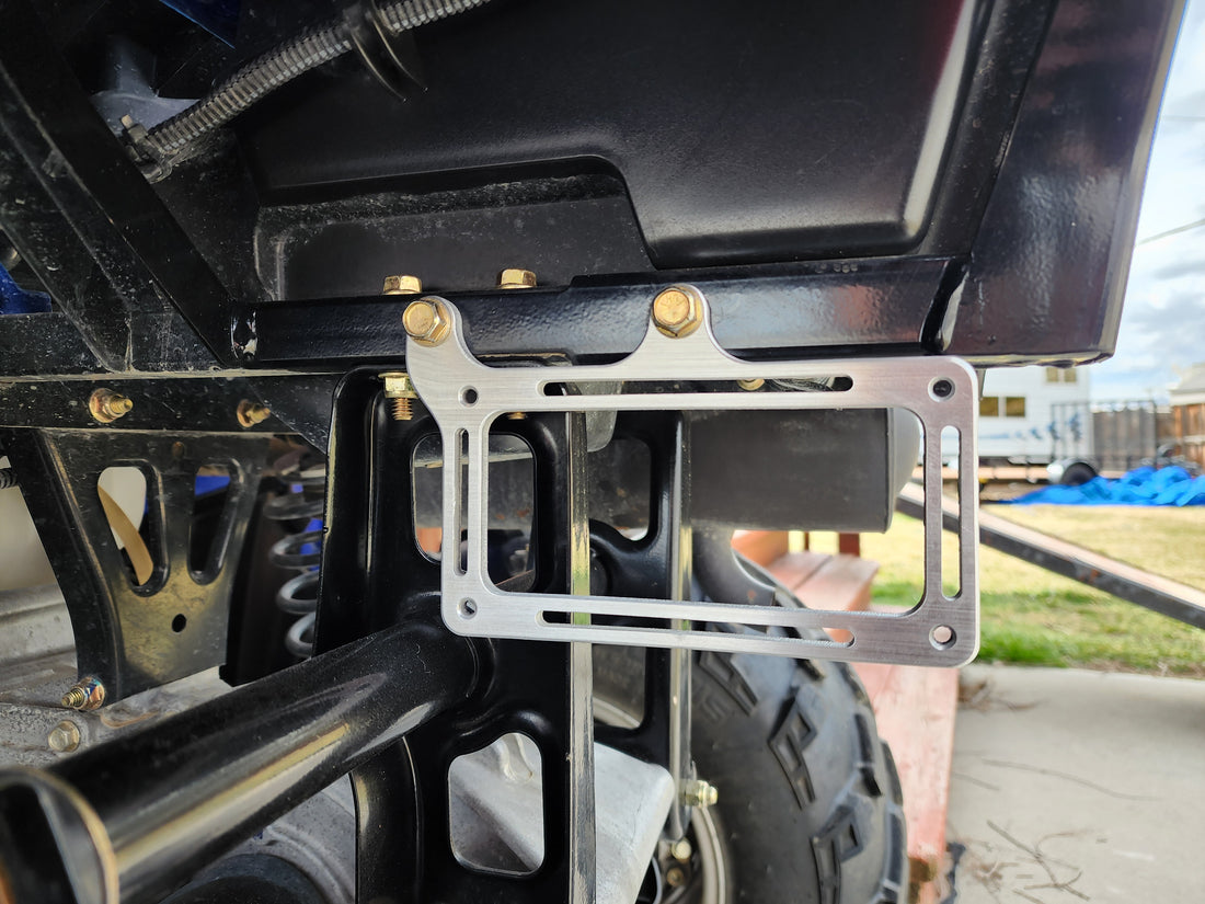 The Ultimate License Plate Bracket for Your Polaris Sportsman 500/570