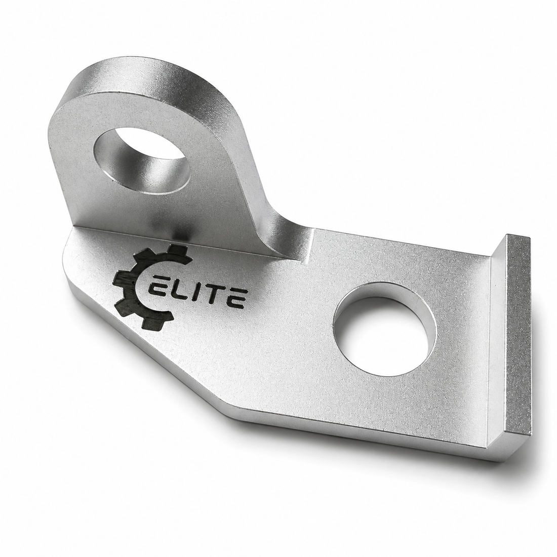 Elite Engineering CNC-machined billet aluminum axle block flag whip mount for Kawasaki KX250F and KX450F