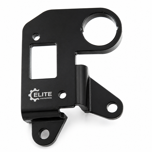 Elite Engineering anodized aluminum handlebar switch bracket for Yamaha TTR230 with 20mm switch mount