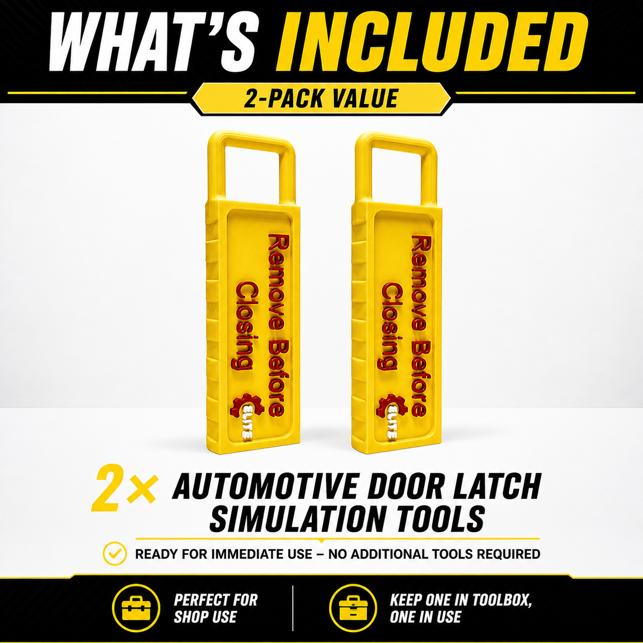 Automotive Door Latch Simulation Tool – Door Ajar Bypass / Door Closed Simulator for Parasitic Draw Testing & Diagnostics