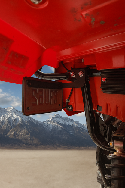 Elite License Plate Bracket – Fits 2005+ Honda Foreman 500 / 520