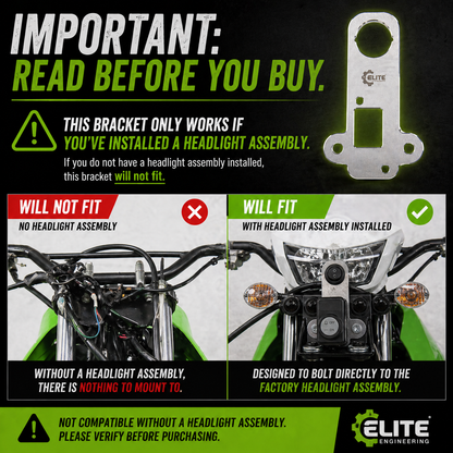 Kawasaki KLX 230R Accessory Bracket (2020+)