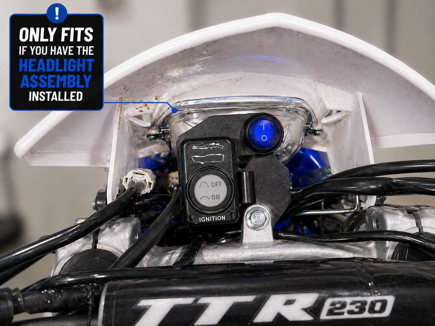 Yamaha TTR230 Headlight Switch Bracket (2005+)