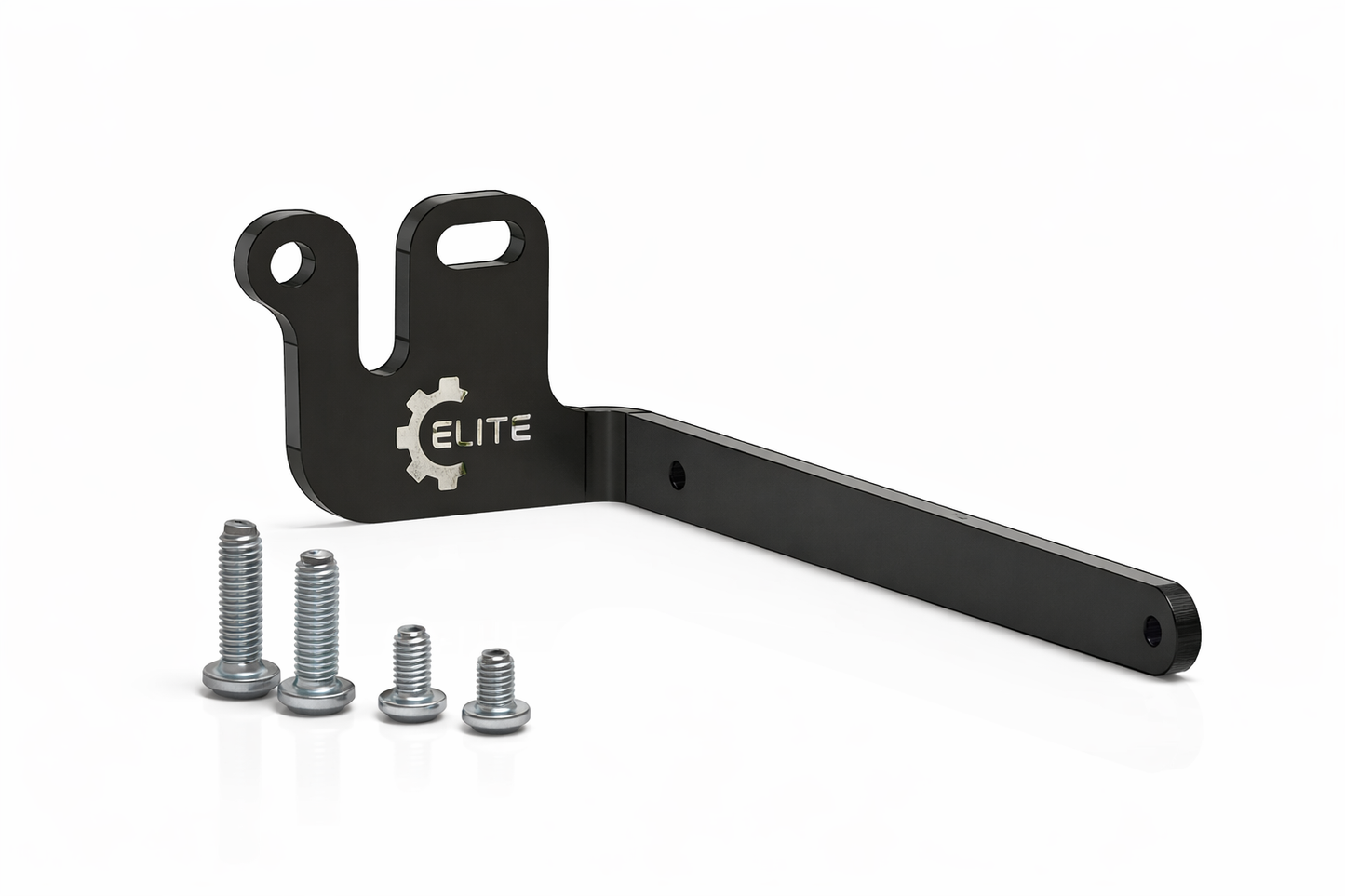 Elite License Plate Mount Bracket – Fits Yamaha YFZ450 (2004+), Raptor (2001+), and Honda TRX450 (2004–2014) – Fits Standard 4x7 Plate – Anodized Aluminum