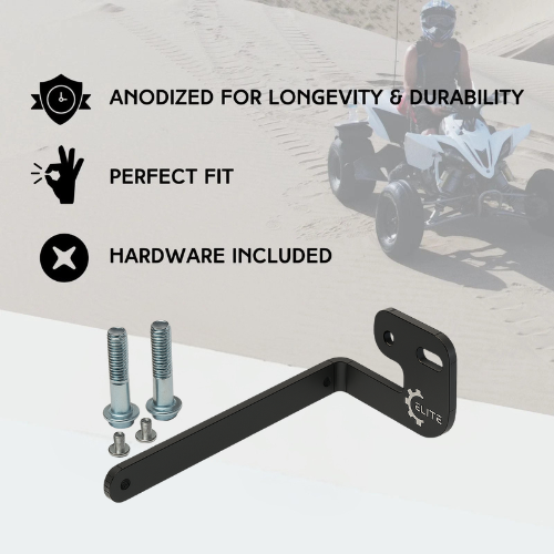Elite License Plate Bracket – Fits 2005+ Honda Foreman 500 / 520